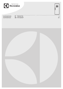 Käyttöohje Electrolux EUF2947GOW Pakastin