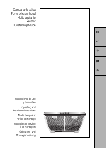 Manual Bosch DHU965U Cooker Hood