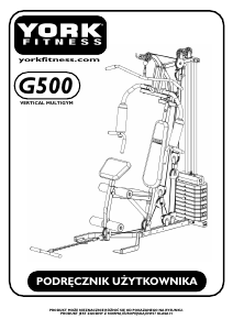 Instrukcja York Fitness Atlas G500 Sprzęt siłowy