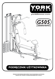 Instrukcja York Fitness Atlas G505 Sprzęt siłowy