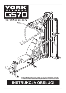 Instrukcja York Fitness Atlas G570 Sprzęt siłowy