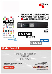 Mode d’emploi Triax THR 9500 Récepteur numérique