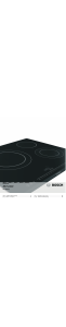 Mode d’emploi Bosch NKN646P14 Table de cuisson