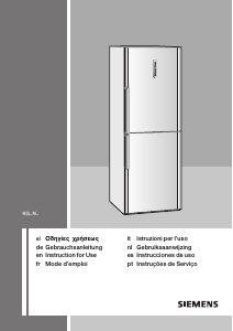 Manual Siemens KG49NH90 Fridge-Freezer