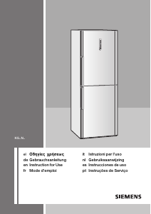 Manual de uso Siemens KG49NH90GB Frigorífico combinado