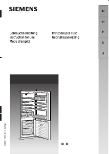 Mode d’emploi Siemens KI24M471FF Réfrigérateur combiné