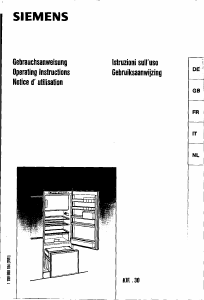 Manuale Siemens KI30F40 Frigorifero-congelatore