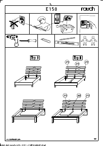 Manual Rauch Flirt Plus Bed Frame