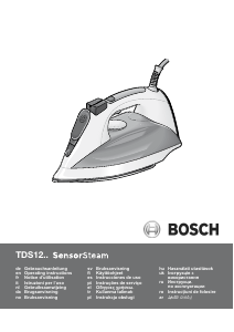 Handleiding Bosch TDS12SPORT SensorSteam Strijkijzer