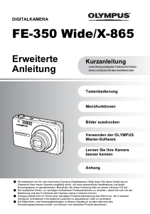 Bedienungsanleitung Olympus FE-350 Wide Digitalkamera