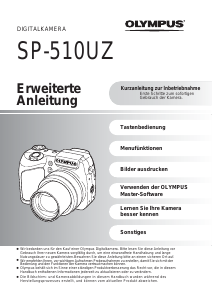 Bedienungsanleitung Olympus SP-510UZ Digitalkamera