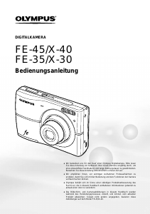 Bedienungsanleitung Olympus FE-35 Digitalkamera