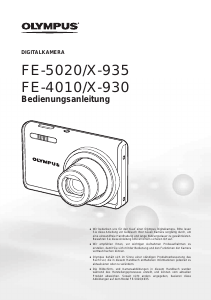 Bedienungsanleitung Olympus FE-5020 Digitalkamera
