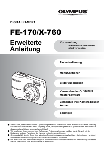 Bedienungsanleitung Olympus FE-170 Digitalkamera