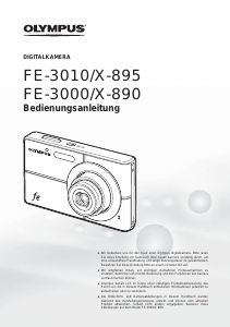 Bedienungsanleitung Olympus FE-3010 Digitalkamera