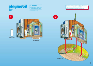 Manual de uso Playmobil set 4211 Fairy Tales Blancanieves