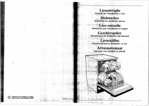 Manuale Smeg PK44X Lavastoviglie