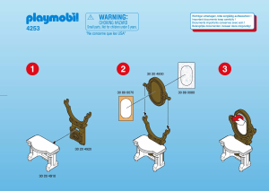 Manuale Playmobil set 4253 Fairy Tales Camera da letto reale