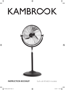 Manual Kambrook KFA423 Fan