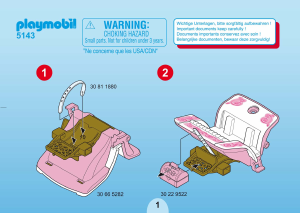 Manual de uso Playmobil set 5143 Fairy Tales Pegaso con carruaje