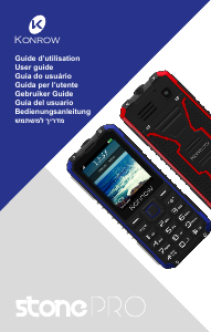 Manuale Konrow Stone Pro Telefono cellulare