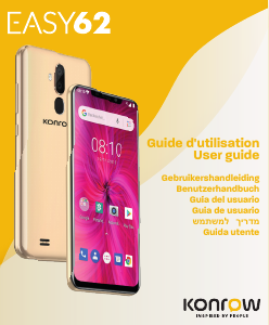 Manual de uso Konrow Easy 62 Teléfono móvil