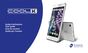 Manual Konrow Cool K Telefone celular