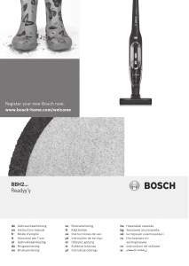 Manual Bosch BBH21632 Readyyy Aspirator