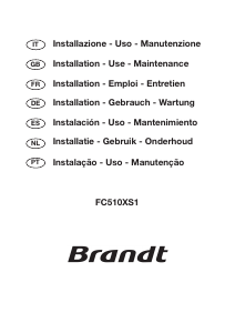 Handleiding Brandt FC510XS1 Oven