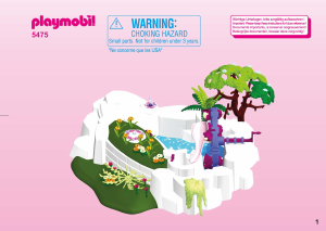 Manual Playmobil set 5475 Fairy Tales Magic crystal lake