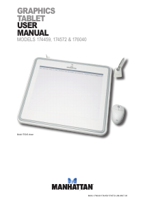 Manual Manhattan 174459 Pen Tablet