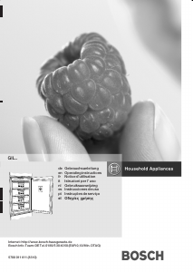 Mode d’emploi Bosch GIL12443GB Congélateur