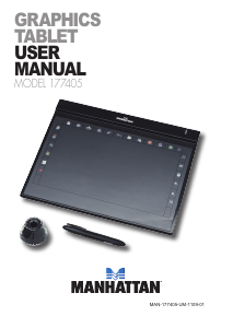 Manual Manhattan 177405 Pen Tablet