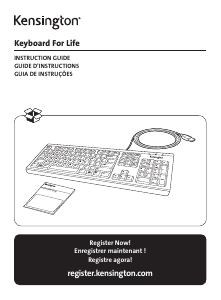Manual Kensington K64370A For Life Keyboard