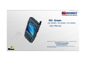 Handleiding M3 Mobile MC-6300S M3 Green Mobiele telefoon
