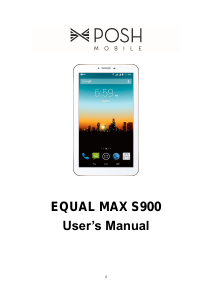 Manual Posh S900 Equal Max Mobile Phone