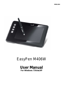 Handleiding Genius EasyPen M406W Tekentablet