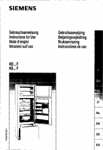 Bruksanvisning Siemens KS32F00 Kyl-frys