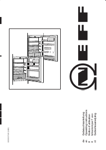 Bedienungsanleitung Neff K1614X4 Kühlschrank