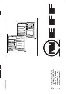 Manuale Neff K3664X5 Frigorifero