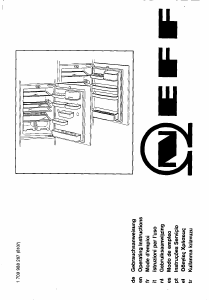 Bedienungsanleitung Neff K5514X0 Kühlschrank