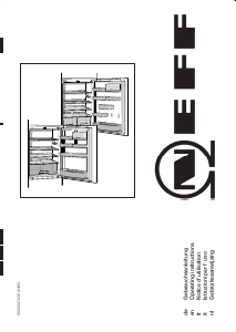 Manual Neff K5624X4FF Refrigerator