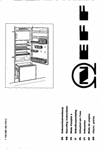 Manuale Neff K5745X0 Frigorifero-congelatore