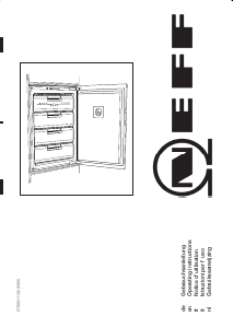 Manuale Neff G1614X4 Congelatore