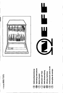 Manual Neff S4153W0GB Dishwasher