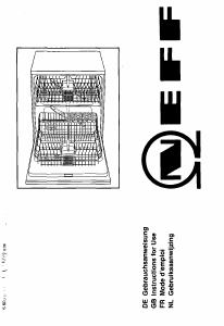 Manual Neff S4459N0 Dishwasher