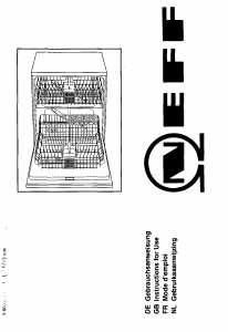 Bruksanvisning Neff S4459W0 Diskmaskin