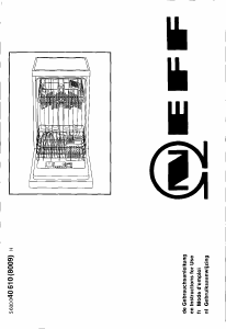 Manual Neff S4943N0 Dishwasher