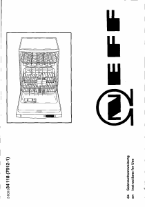 Bedienungsanleitung Neff S6409N0 Geschirrspüler