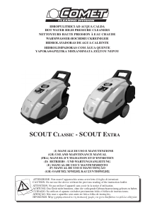Handleiding Comet Scout Extra Hogedrukreiniger